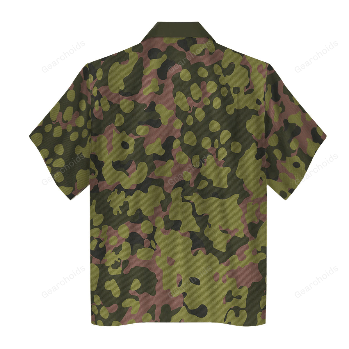 Waffen SS Type II M42 Oakleaf A Smock Dark Variant - Costume Hawaiian Shirt