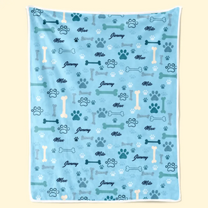 Too Cute To Be Grounded - Gift For Pet Lovers - Personalized Blanket