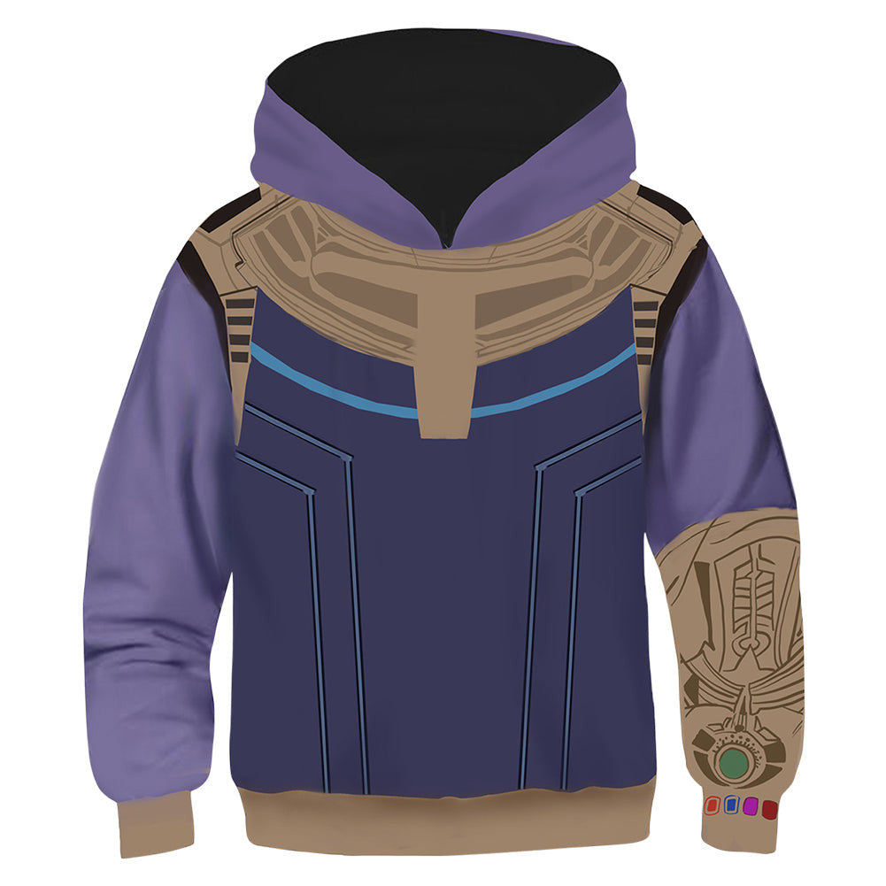 Thanos The Avengers Costume Cosplay - Kid Hoodie