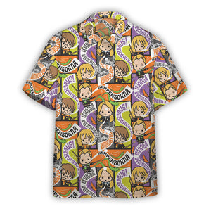 Wizard And Witch Spell Casts - Hawaiian Shirt