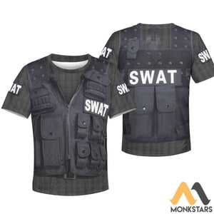 SWAT Costume Cosplay - Kid T-shirt