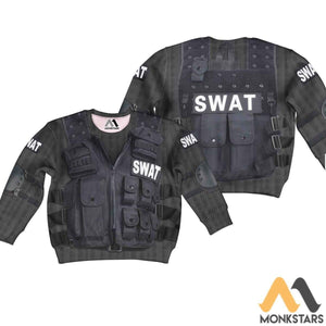 SWAT Costume Cosplay - Kid T-shirt