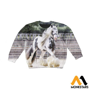 Friesian Horse Kid T-shirt