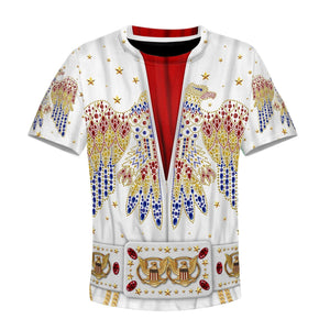 Elvis Aloha Costume From Hawaii - Kid Hoodie ELHS01