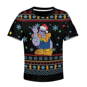 Thanos Christmas Kid T-shirt