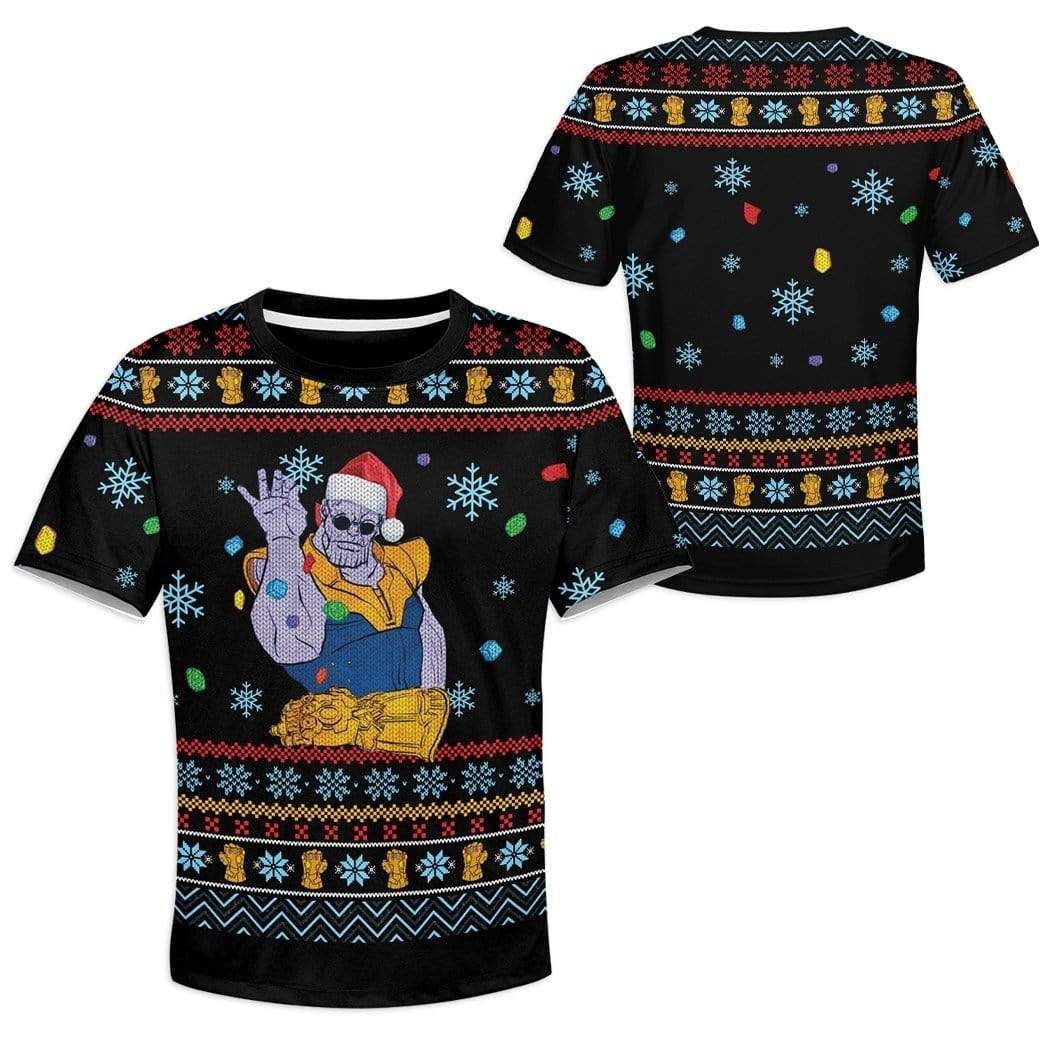 Thanos Christmas Kid T-shirt