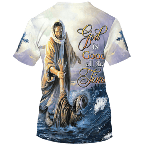 God Is Good All The Time T-shirt For Men