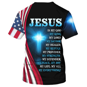 Jesus Is My Life Everything Lion T-shirt