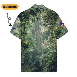 Us Vietnam War Marine Doge In The Jungle - Gift For Dog Lovers - Personalized Hawaiian Shirt