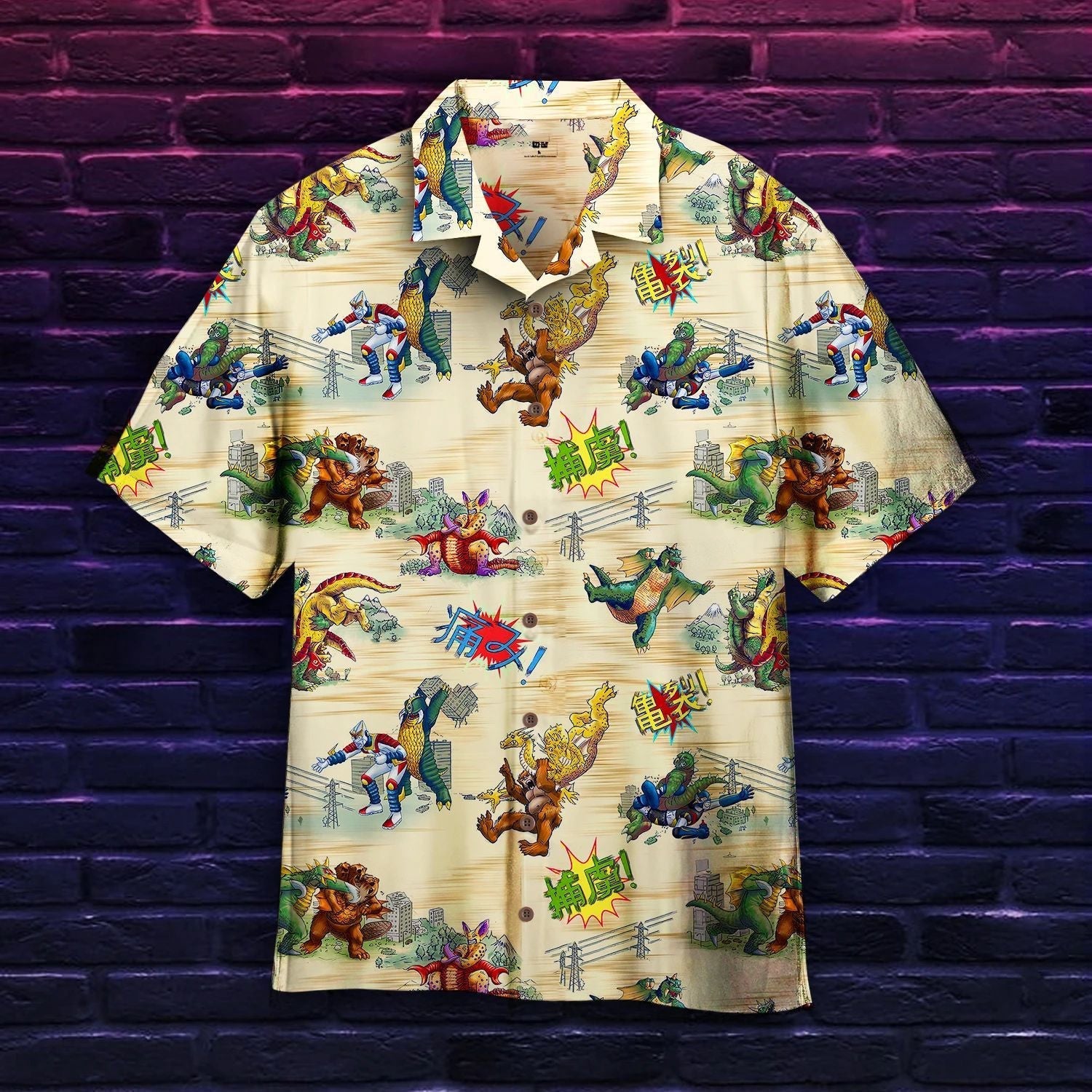 Godzilla King Of Monster Hawaiian Shirt