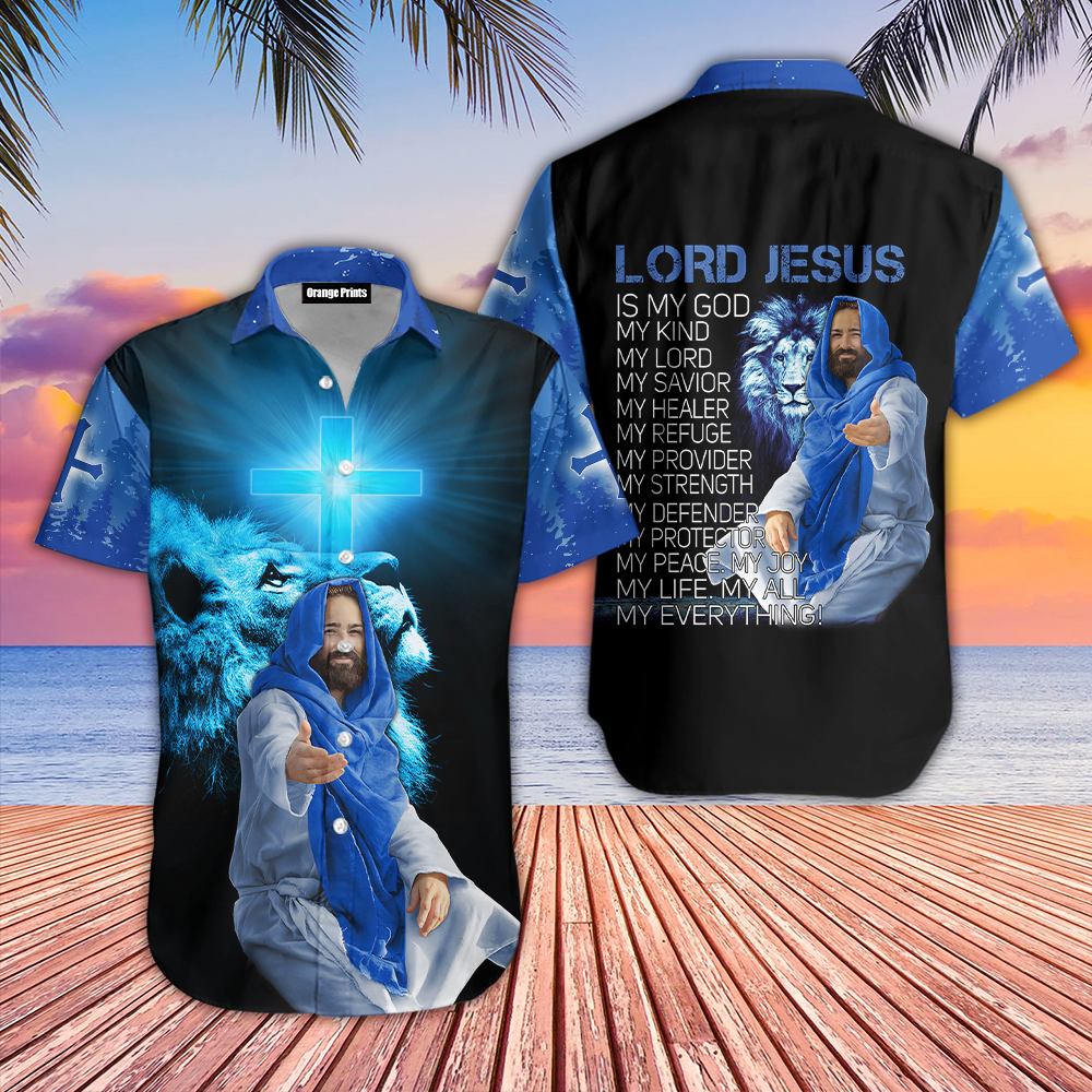 Lord Jesus Is My God Aloha - Hawaiian Shirt