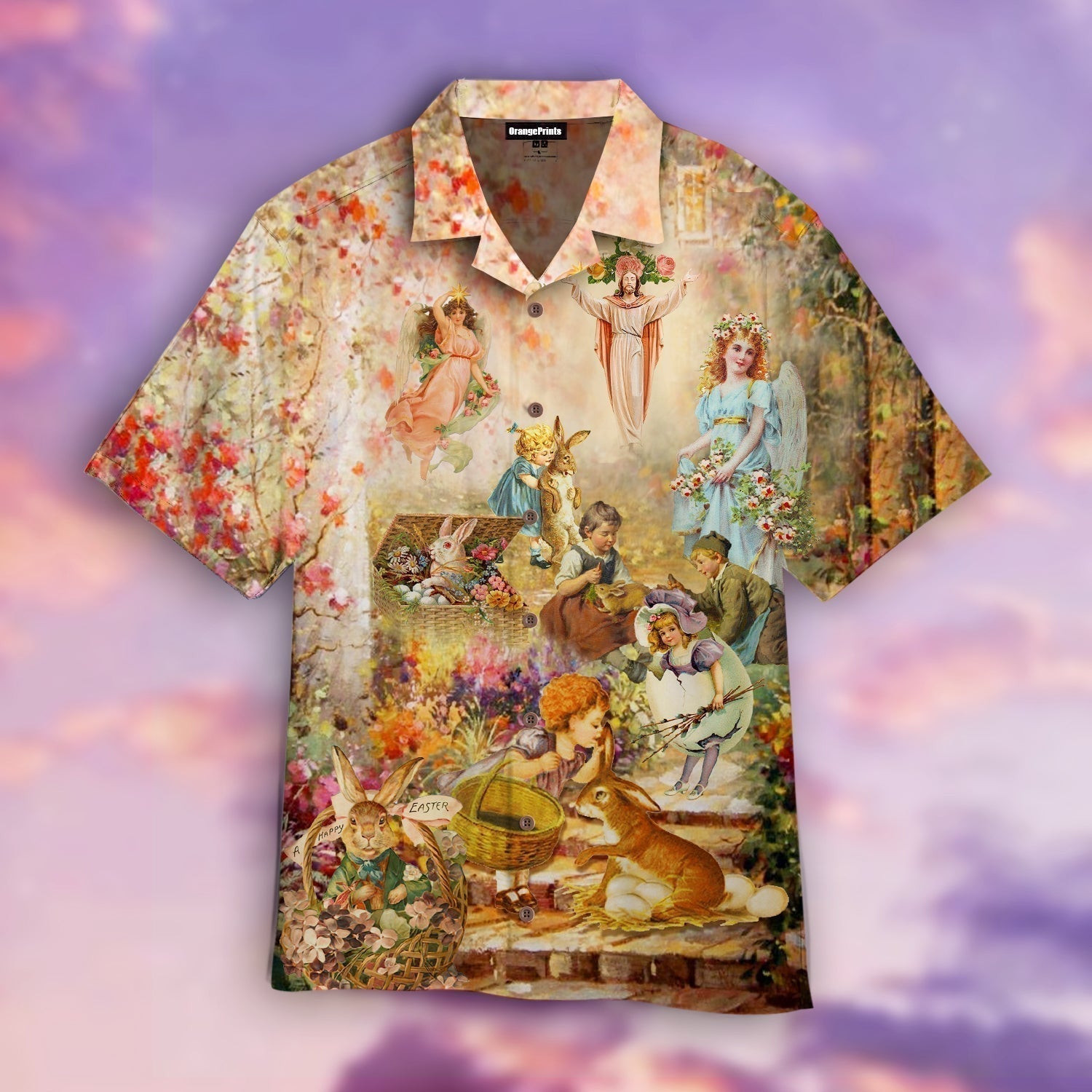 Jesus He Is Risen Happy Easter Day Hawaiian Shirt