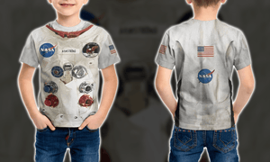 50th Anniversary Armstrong Spacesuit Kid T-shirt QT211601