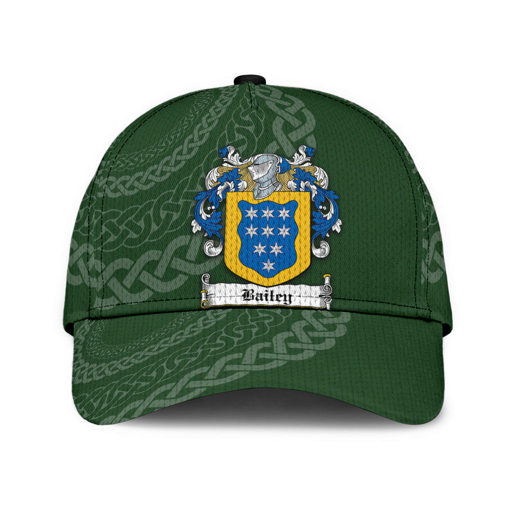 Bailey Coat Of Arms Irish Family Crest St Patrick's Day - Classic Cap