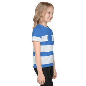 Hero Stripes Alolan Ash Costume Cosplay - Kids T-Shirt