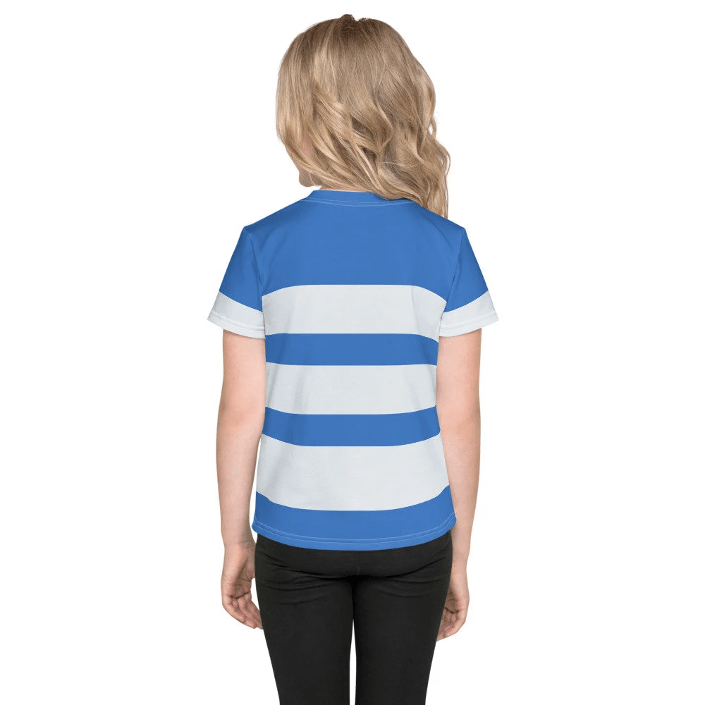 Hero Stripes Alolan Ash Costume Cosplay - Kids T-Shirt