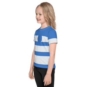 Hero Stripes Alolan Ash Costume Cosplay - Kids T-Shirt