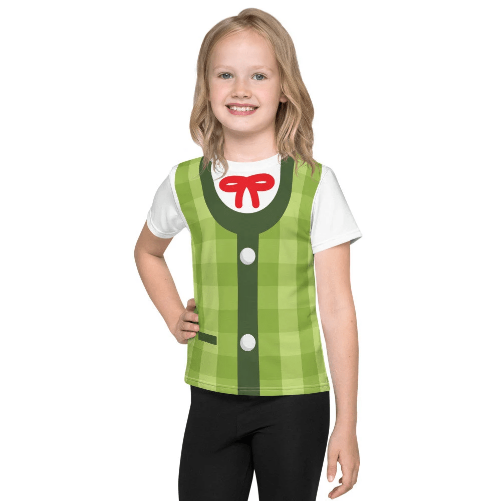 Isabelle Green Animal Crossing Smash Ultimate Costume Cosplay - Kids T-shirt