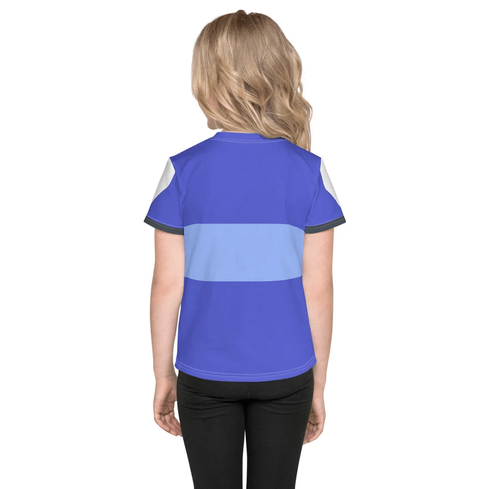 Ash Ultra Guardian Blue Costume Cosplay - Kids T-Shirt