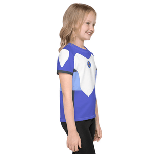 Ash Ultra Guardian Blue Costume Cosplay - Kids T-Shirt