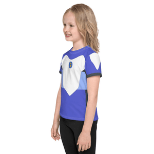 Ash Ultra Guardian Blue Costume Cosplay - Kids T-Shirt