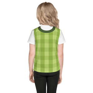 Isabelle Green Animal Crossing Smash Ultimate Costume Cosplay - Kids T-shirt