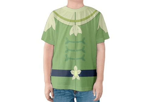 Prince Naveen The Princess and The Frog Costume Cosplay - Kid Tshirt