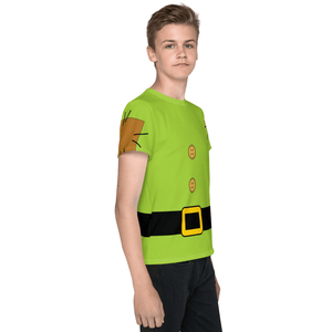 Dwarf Running Youth Crew Neck Cosplay Costume - Kid T-shirt