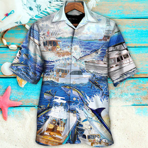 Fishing Is My Game Cool - Hawaiian Shirt