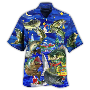 Fishing More Worry Less - Hawaiian Shirt