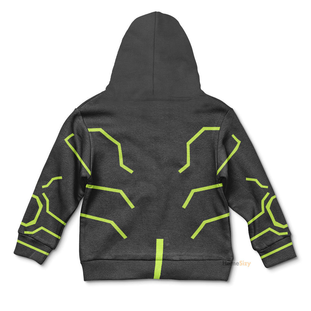 Ben 10 Ultra T Costume Cosplay - Kid Hoodie