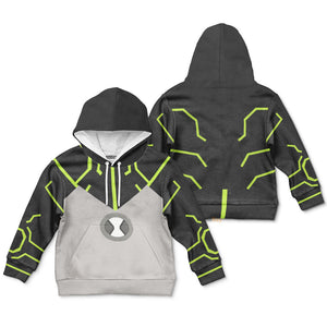 Ben 10 Ultra T Costume Cosplay - Kid Hoodie