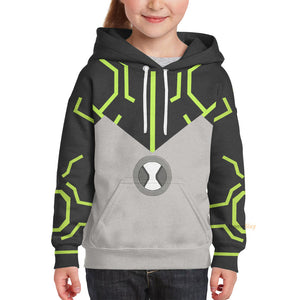 Ben 10 Ultra T Costume Cosplay - Kid Hoodie