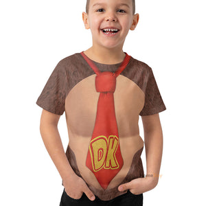 Donkey Kong  Cosplay Costume - Kid T-shirt