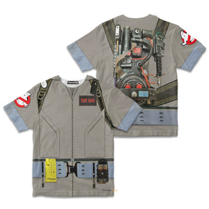 Personalized Custom Name Ghostbusters 1984  Cosplay Costume - Kid T-shirt