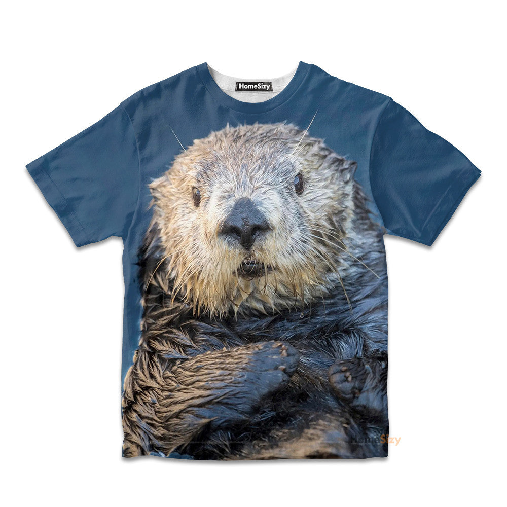 Otter - 3D Kid Tshirt