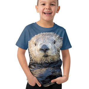 Otter - 3D Kid Tshirt