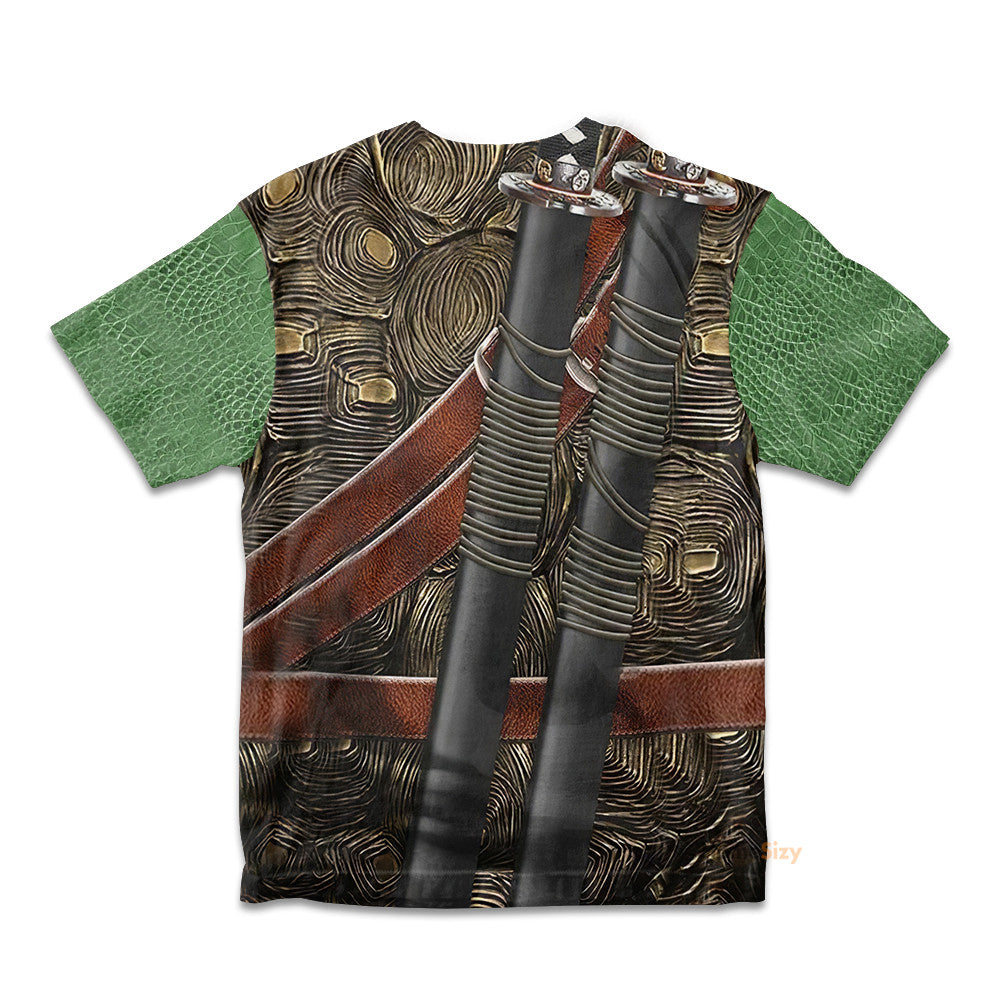 Leonardo TMNT Leo  Cosplay Costumes - Kid Tshirt