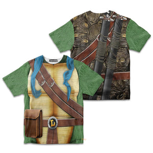 Leonardo TMNT Leo  Cosplay Costumes - Kid Tshirt