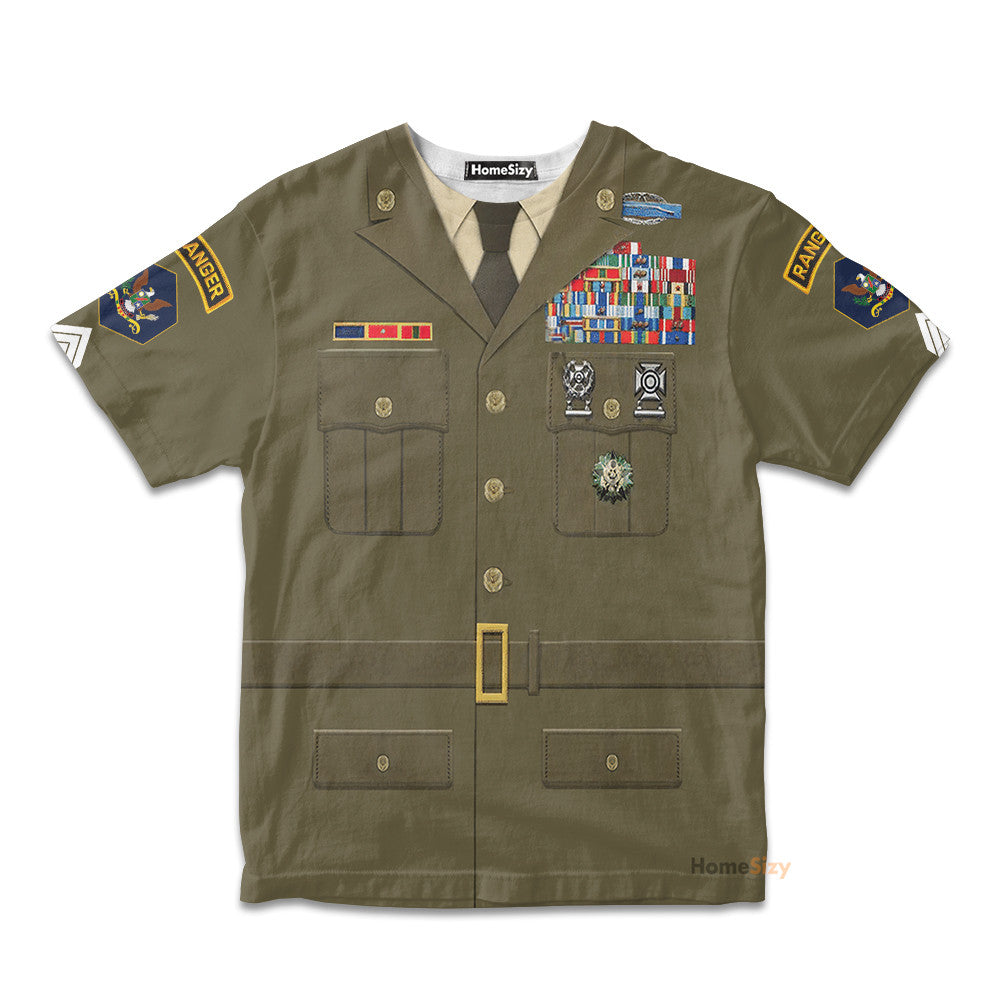 US Green Army Cosplay Costumes - Kid Tshirt