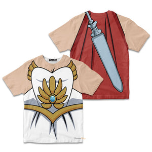 Master Of The Universe She Ra  Cosplay Costumes - Kid Tshirt