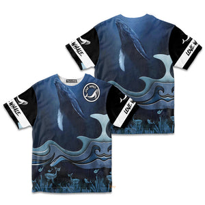 Whale Watching -  Kid Tshirt