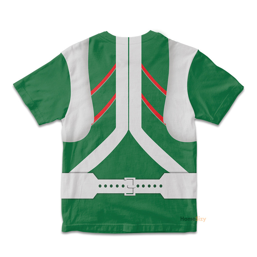 Kamen Rider V3 Cosplay Costume - Kid Tshirt