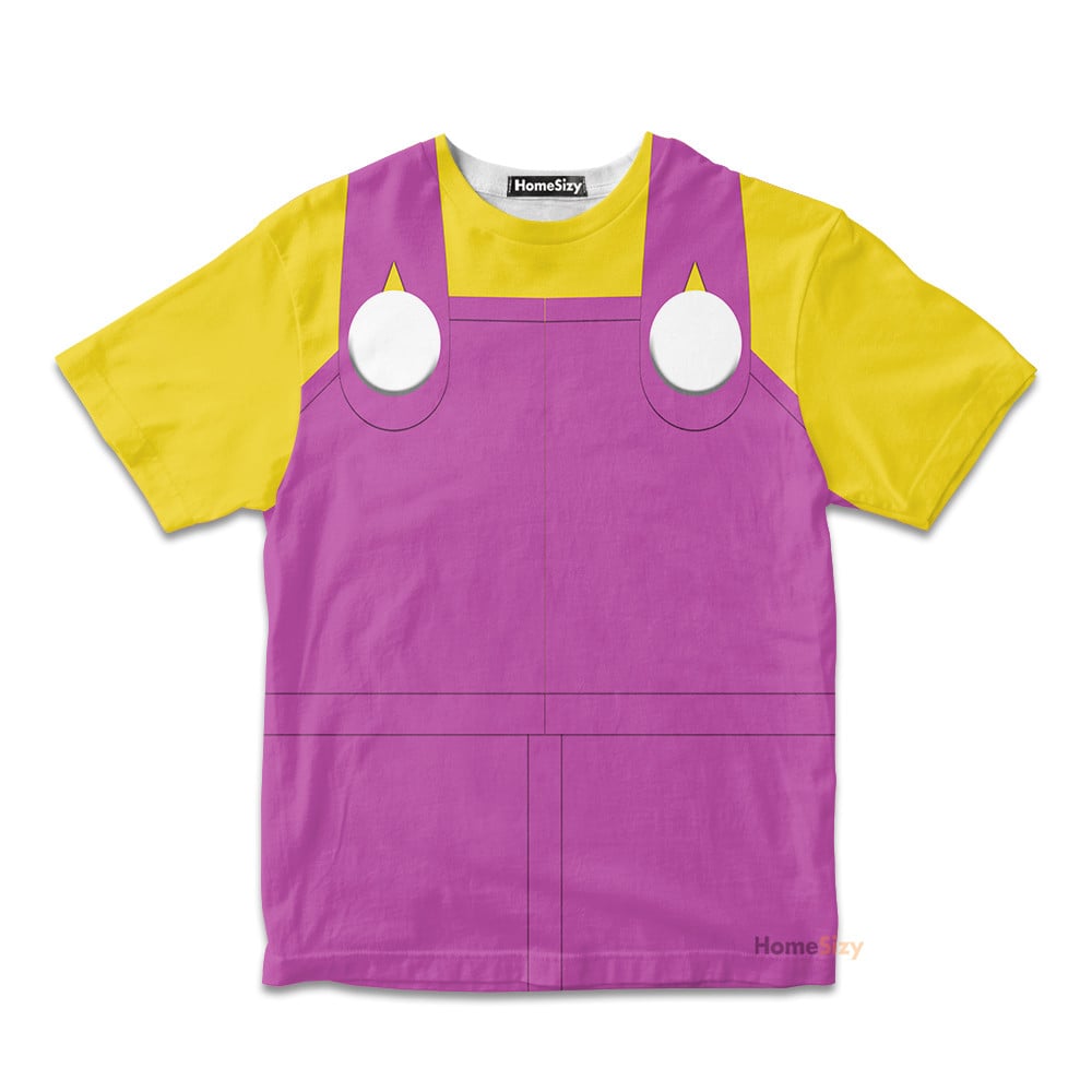 Wario Cosplay Costume - Kid Tshirt