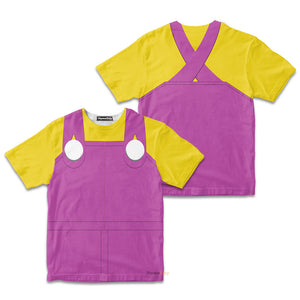 Wario Cosplay Costume - Kid Tshirt