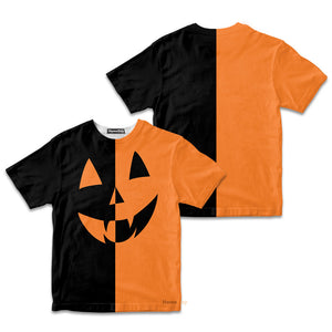 Pumpkin Halloween - 3D Kid Tshirt