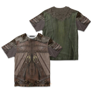 D&D Drizzt Cosplay Costume - Kid Tshirt