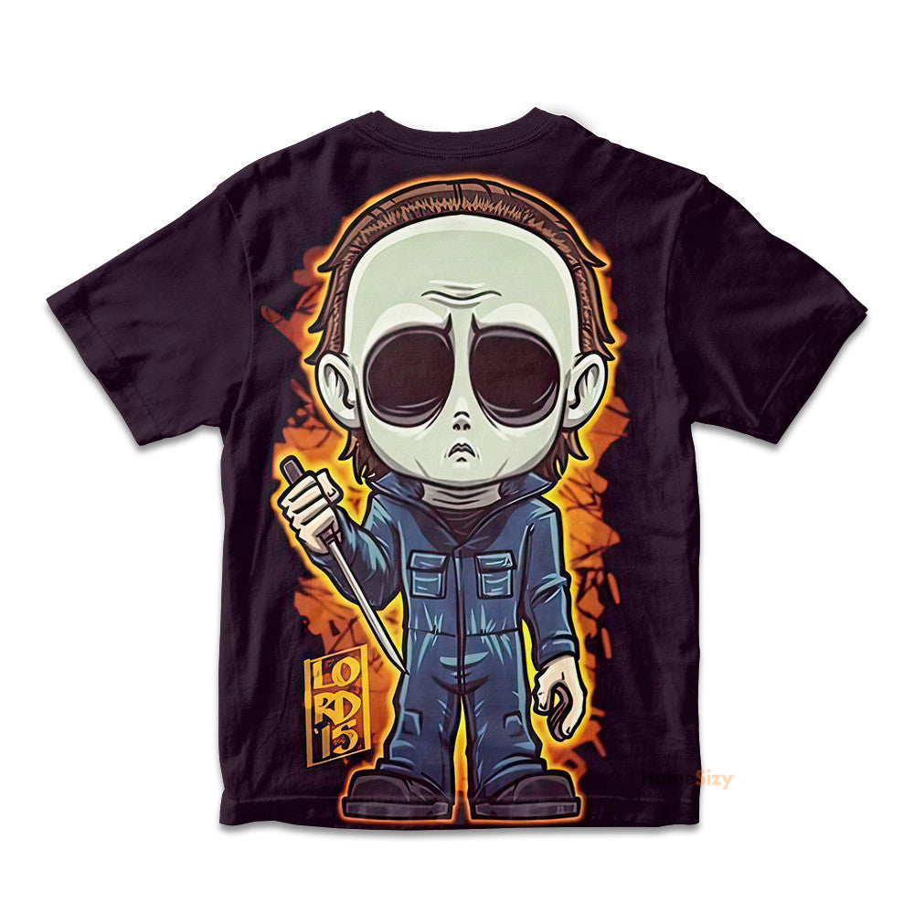 Halloween The Chibi of Michael Myers - Kid Tshirt