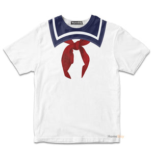 Ghostbusters Stay Puft Marshmallow Cosplay Costume - Kid Tshirt