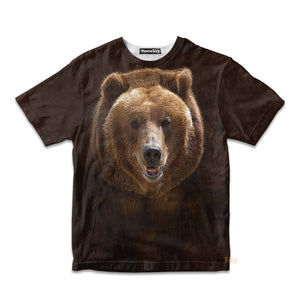 Grizzly Bear - 3D Kid Tshirt